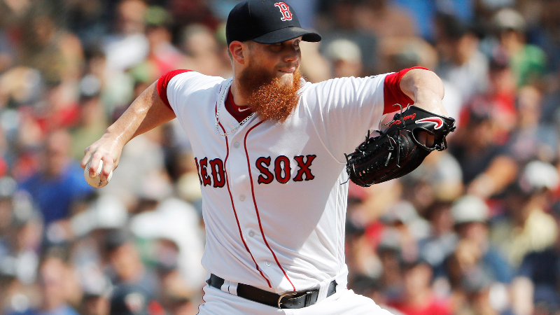 Former Boston Red Sox relief pitcher Craig Kimbrel