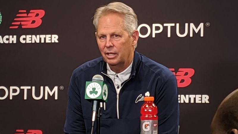 Boston Celtics president of basketball operations Danny Ainge