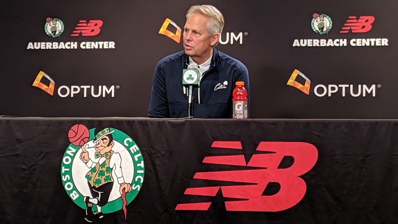 Boston Celtics president of basketball operations Danny Ainge