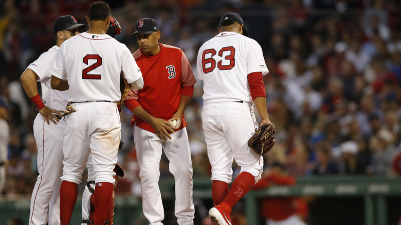 Red Sox pitcher Darwinzon Hernandez