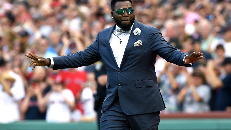 Boston Red Sox former designated hitter David Ortiz