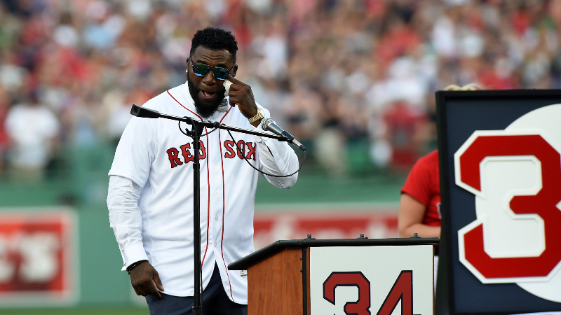 Former Boston Red Sox designated hitter David Ortiz