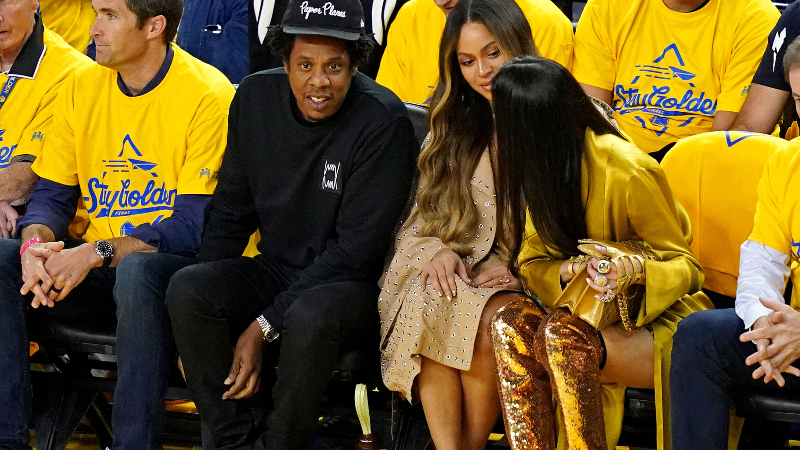 Jay-Z, Beyonce and Nicole Curran
