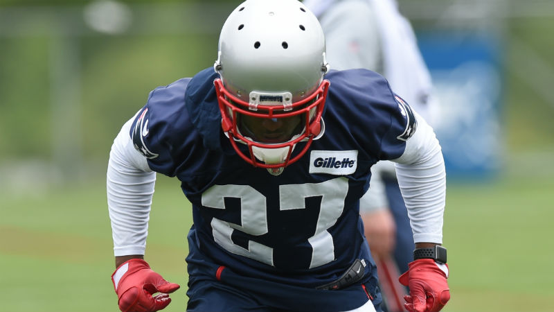 New England Patriots defensive back J.C. Jackson