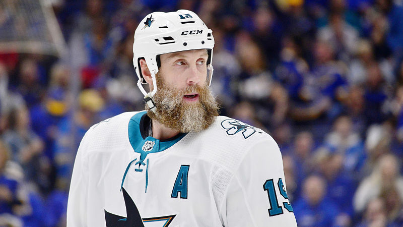 San Jose Sharks center Joe Thornton