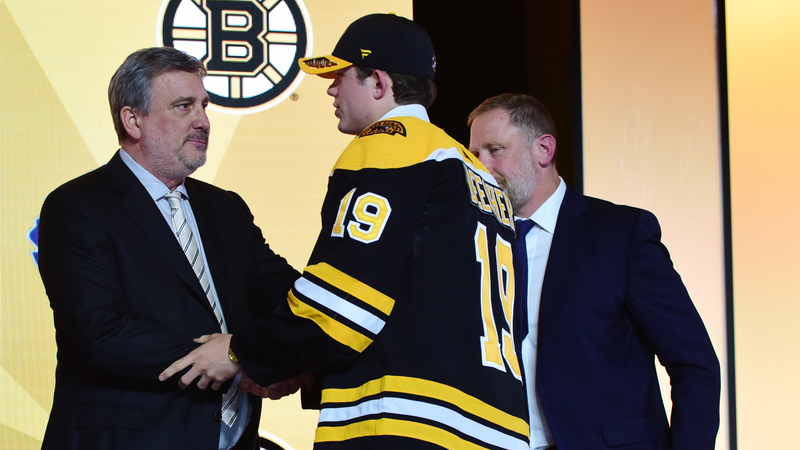 Bruins center JOhn Beecher