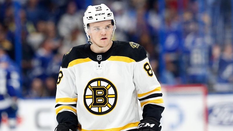 Boston Bruins winger Karson Kuhlman