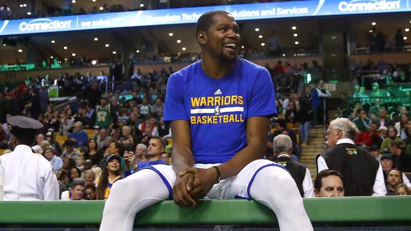 Golden State Warriors forward Kevin Durant