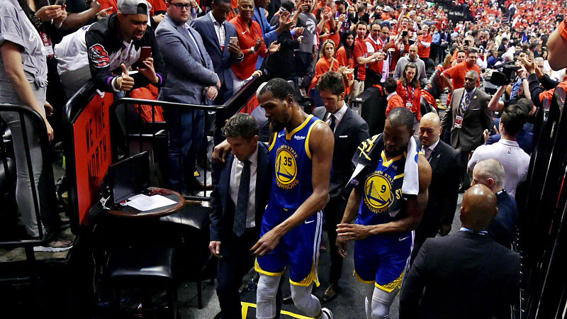 Golden State Warriors forward Kevin Durant