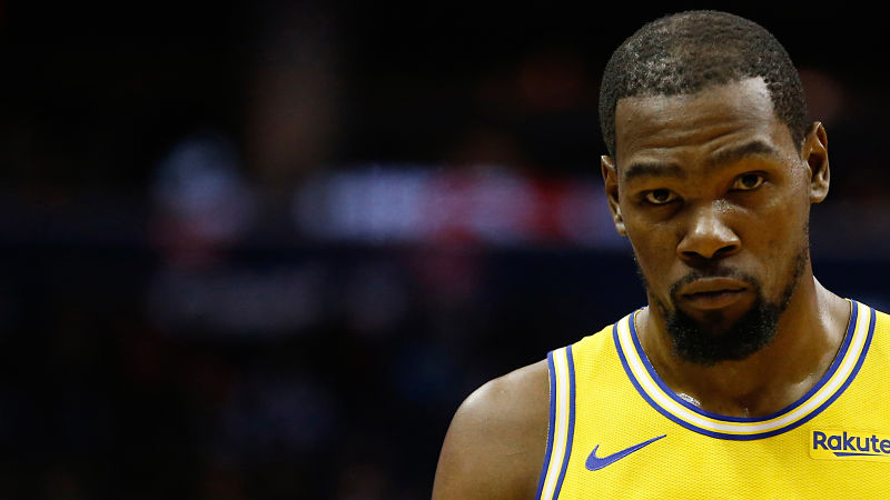 Golden State Warriors forward Kevin Durant