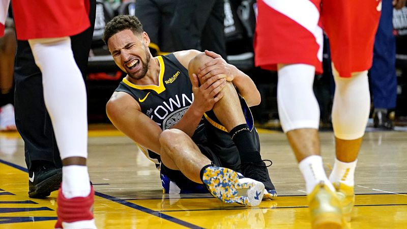 Golden State Warriors guard Klay Thompson