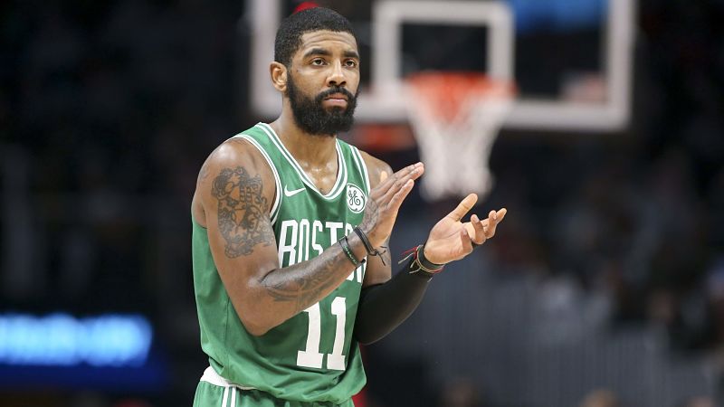 Boston Celtics guard Kyrie Irving