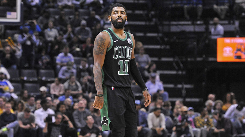 Boston Celtics guard Kyrie Irving