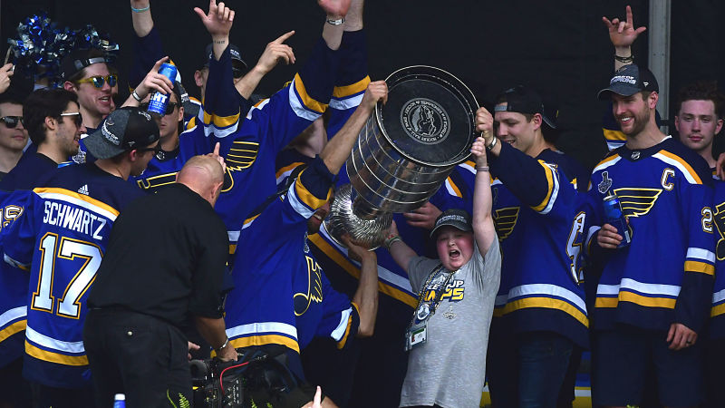 St. Louis Blues superfan Laila Anderson