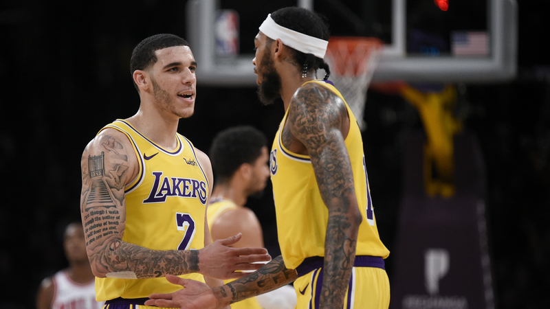 NBA's Lonzo Ball And Brandon Ingram