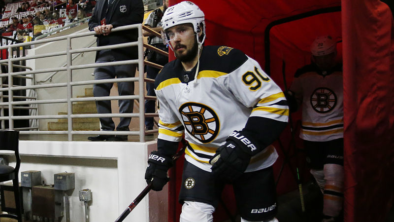 Boston Bruins winger Marcus Johansson