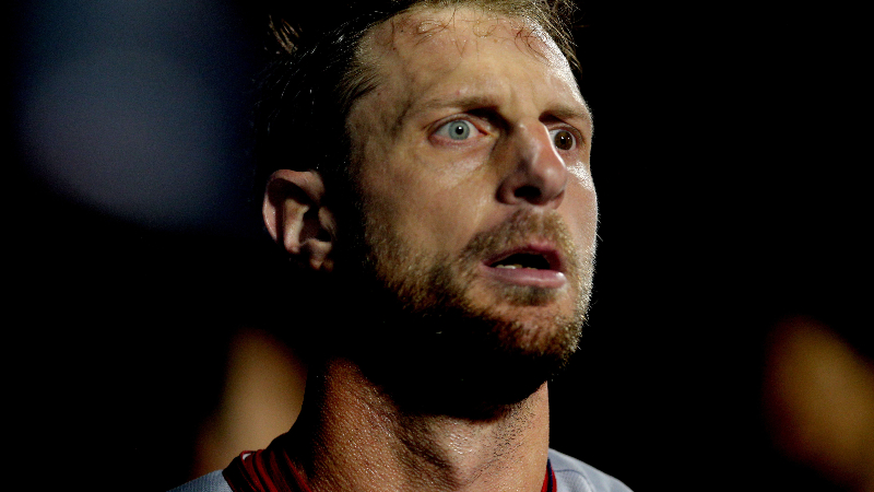 Washington Nationals starting pitcher Max Scherzer (31)