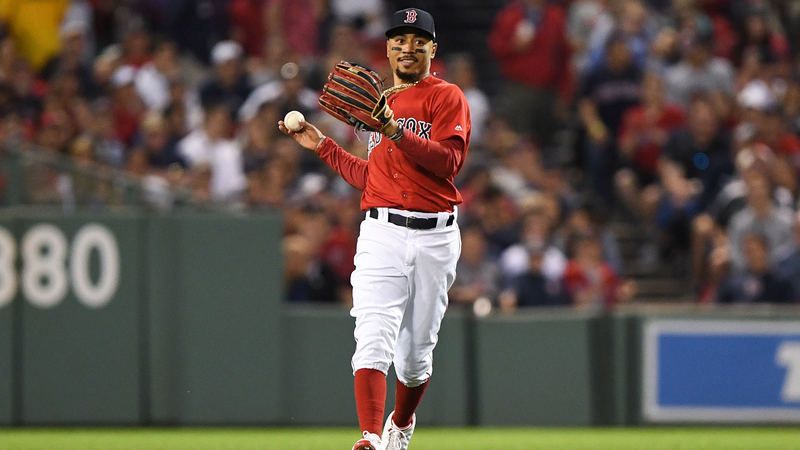 Boston Red Sox Outfielder Mookie Betts