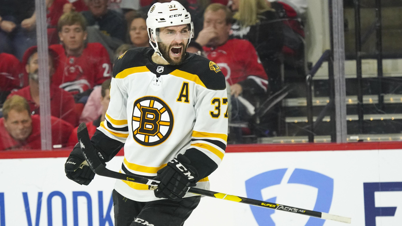 Boston Bruins Center Patrice Bergeron