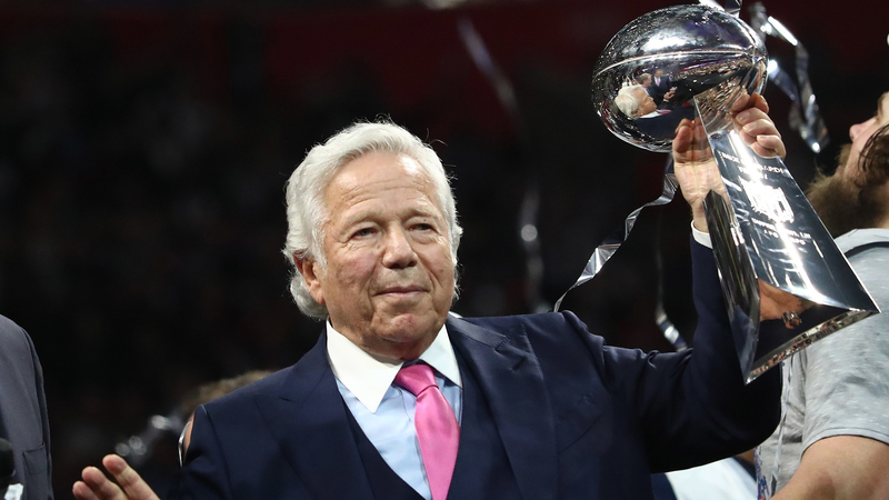 New England Patriots Team Owner Robert Kraft