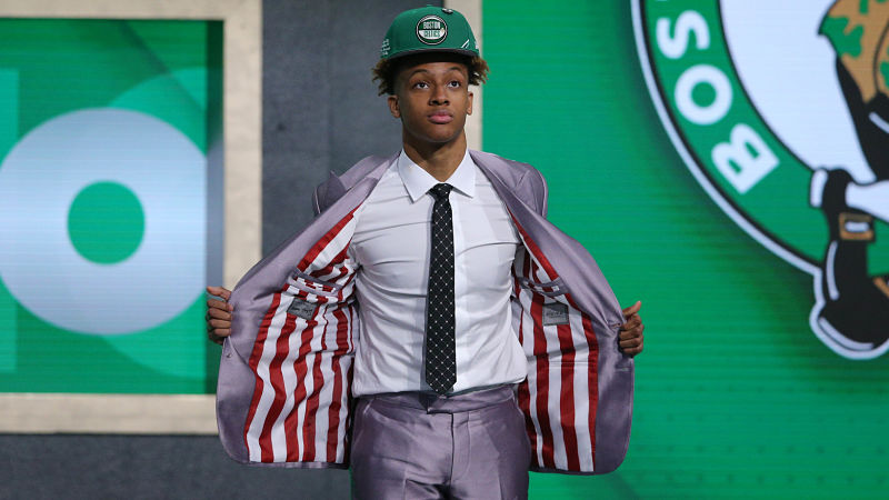 Boston Celtics forward Romeo Langford