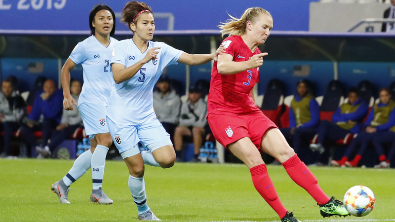 United States Women's Soccer Midfielder Sam Mewis