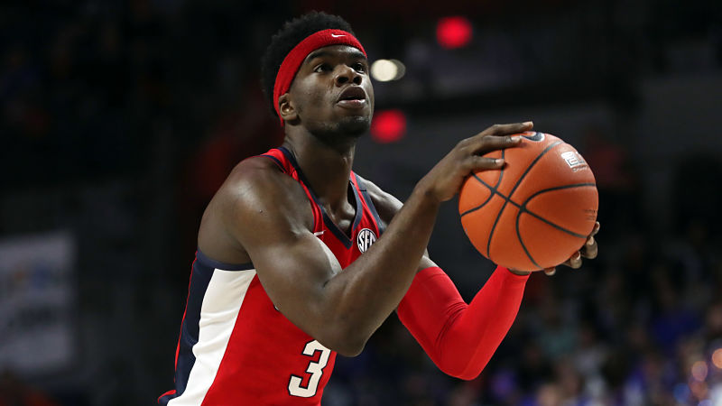 Mississippi Rebels guard Terence Davis