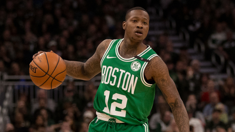 Boston Celtics point guard Terry Rozier
