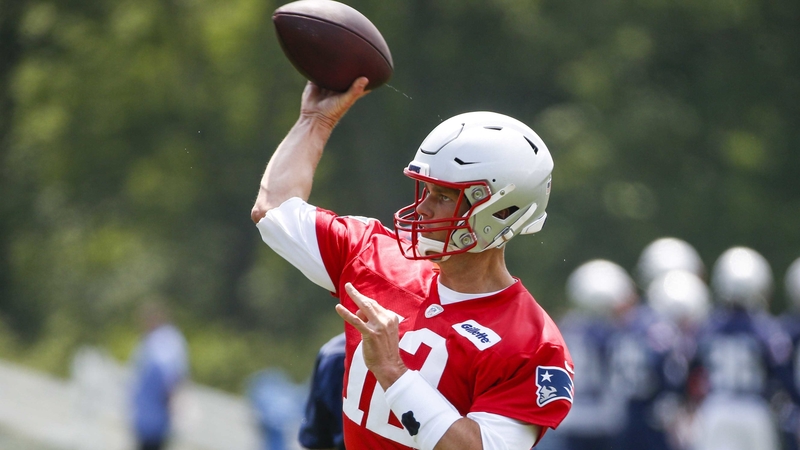 New England Patriots quarterback Tom Brady