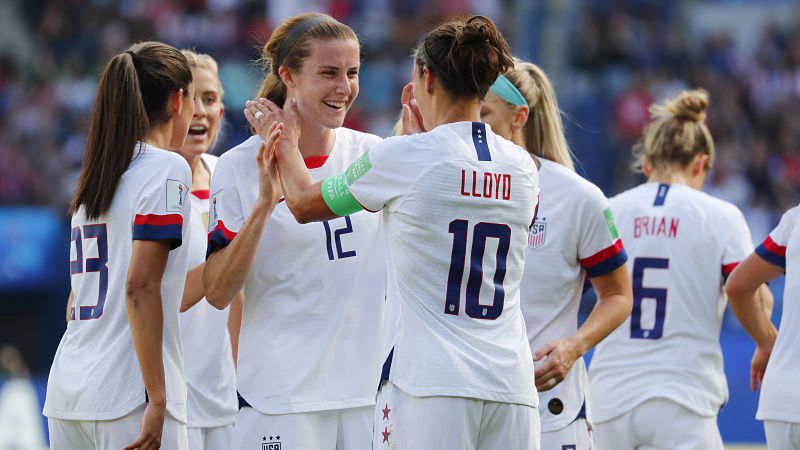United States forward Carli Lloyd