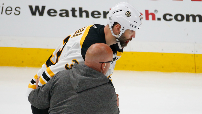 Bruins defenseman Zdeno Chara