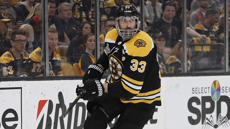Boston Bruins defenseman Zdeno Chara