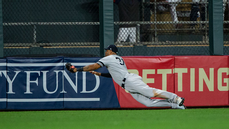 New York Yankees center fielder Aaron Hicks