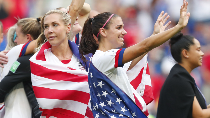 United States forward Alex Morgan