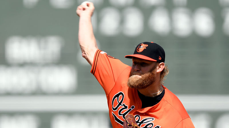 Boston Red Sox pitcher Andrew Cashner