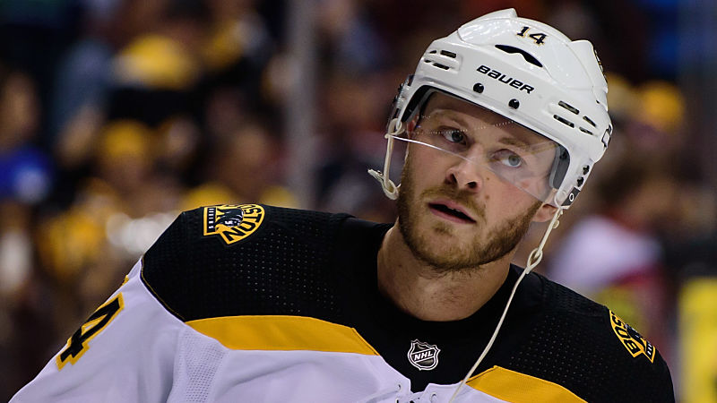 Boston Bruins forward Chris Wagner