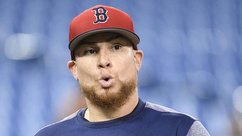 Boston Red Sox catcher Christian Vazquez