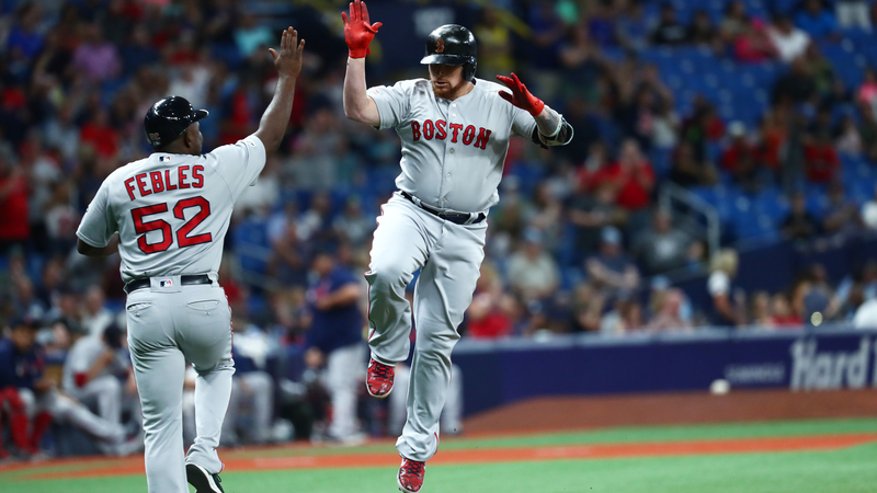 Boston Red Sox Catcher Christian Vazquez