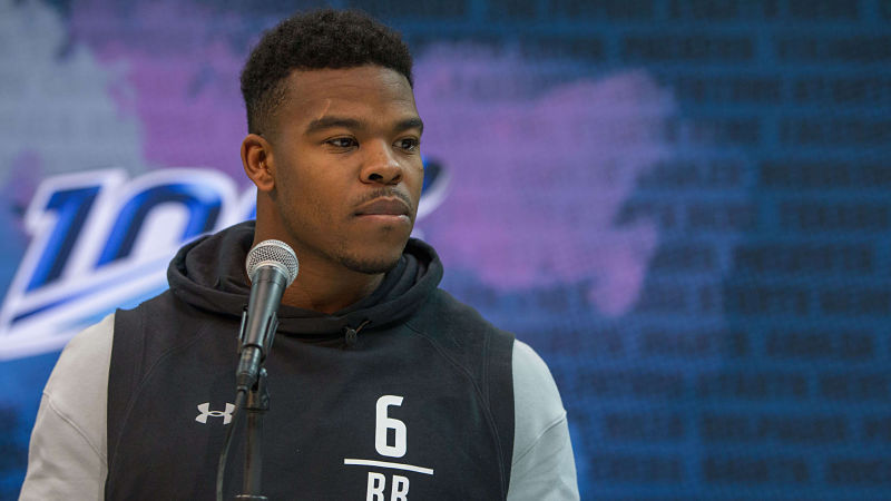 New England Patriots running back Damien Harris