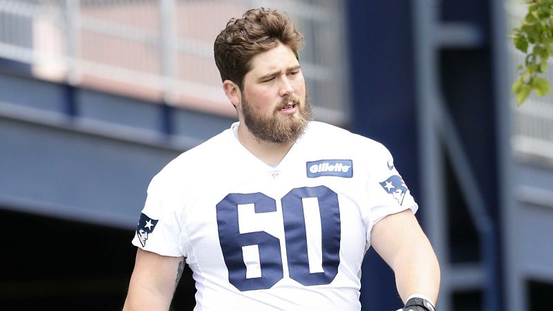 New England Patriots center David Andrews