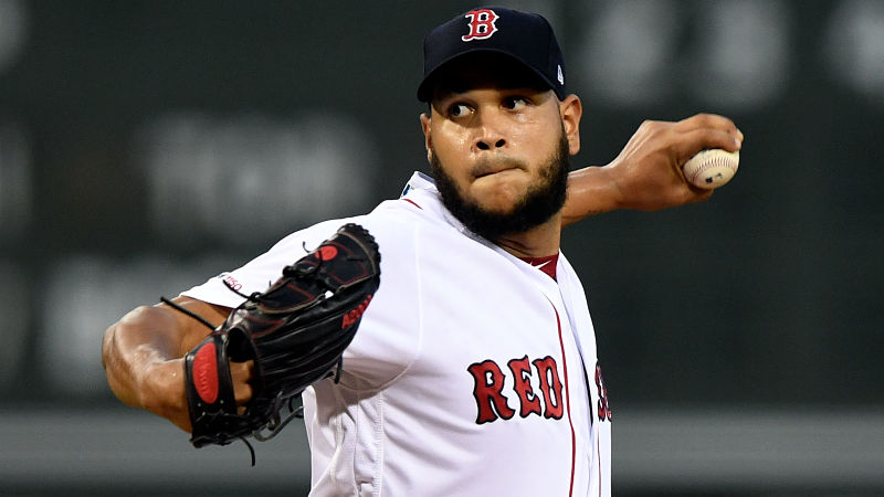 Boston Red Sox pitcher Eduardo Rodriguez