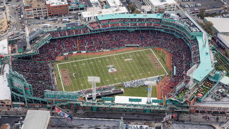 A general view of Fenway Park