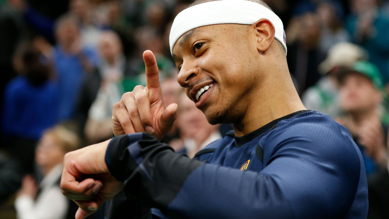 NBA point guard Isaiah Thomas