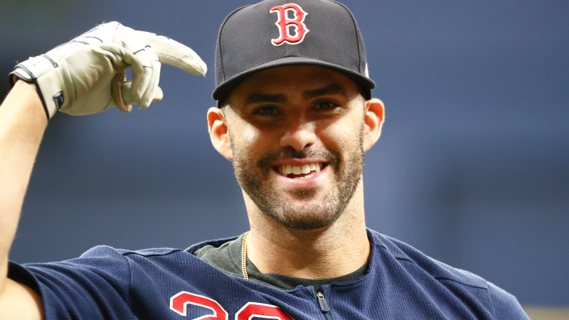 Boston Red Sox slugger J.D. Martinez
