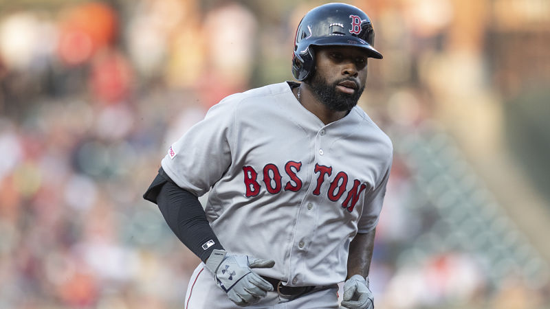 Boston Red Sox outfielder Jackie Bradley Jr.