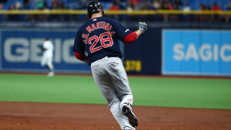 Boston Red Sox Designated Hitter J.D. Martinez