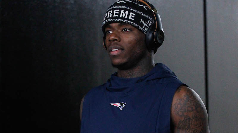 Patriots wide receiver Josh Gordon