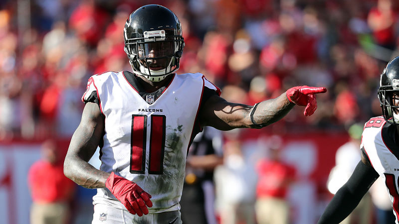 Atlanta Falcons receiver Julio Jones