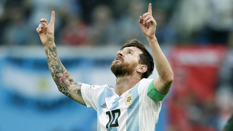 Argentina captain Lionel Messi