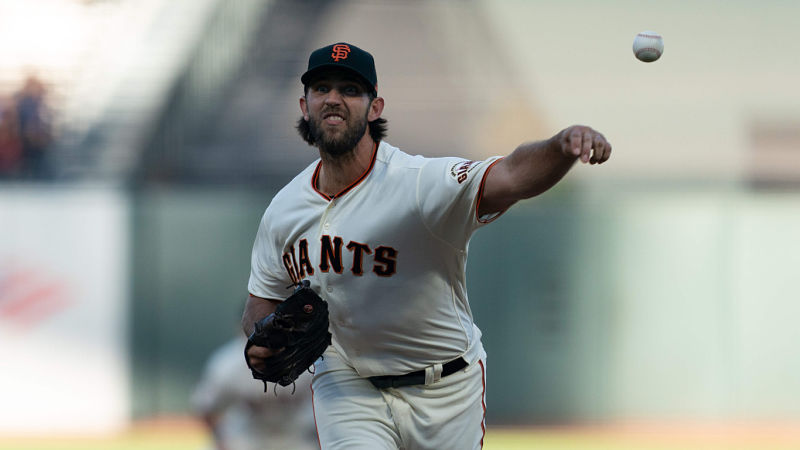 San Francisco Giants pitcher Madison Bumgarner